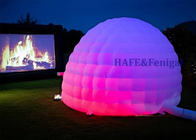 Customization Durable Inflatable LED Dome Tent Lighting Igloo Tent Party Tent For Party