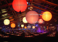 LED DMX512 Illumination Inflatable Lighting Moon Balloon Hanging Use