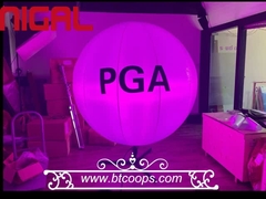 Decoração de iluminação inflável de acampamento do ar livre do partido do musa RGBW