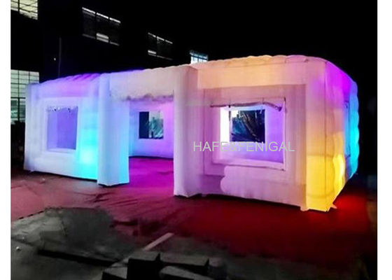19.6 Feet Inflatable Cube Tent With LED Lights For Party / Event / Exhibition Special