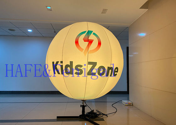 400W Inflatable LED Color RGBW Sphere Event Lighting Balloon Customized For Sale