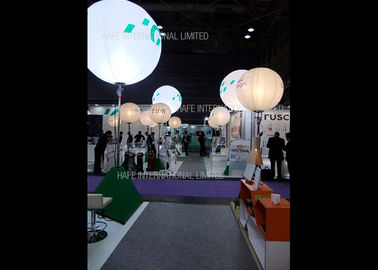 Free Switch RGB Inflatable Led Light , Tripod Stand Dimmable Inflatable Led Lantern