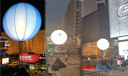 Promessas sob as estrelas RGBW Evento da Lua Iluminação Balão até o seu casamento