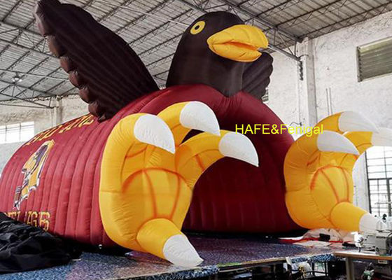 Customized Cartoon Animal Eagle Inflatable Dome Tent 6m X 5m X 6m For Roadside Campaigns