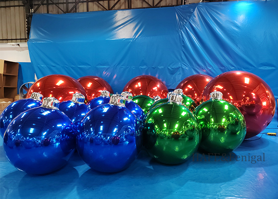Balões infláveis espelhados personalizáveis para decoração festiva podem ser pendurados