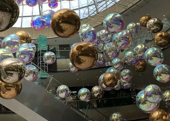 Balão Espelhado Inflável de PVC de Dupla Camada para Eventos