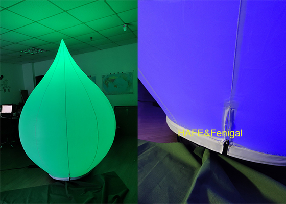 Lotus-Shaped Inflatable RGB Lighting Balloon, Designed For Curators And Designers