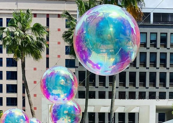 Colorido PVC inflável Balão Espelho Decoração do evento da festa pode ser pendurado