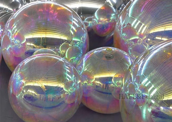 Colorful PVC Inflatable Mirror Balloon Party Event Decoration Can Be Hanged