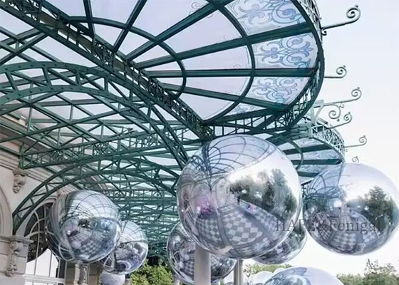 Decoração de Eventos, Casamentos, Festas de Natal, Festival, Balão Espelho Gigante Inflável
