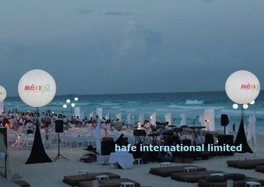 Events Decoration Led Balloon Lights 2000W Dimmable Halogen Warmly White Illuminate From Within