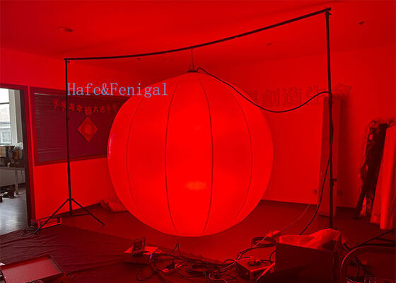 Premium RGBW Inflatable Event Light Balloon with Multiple Color Modes and Soft Glow Design