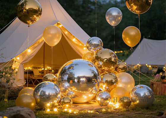 Colored Mirror Reflective Plate PVC Mirror Spherical Active Decoration