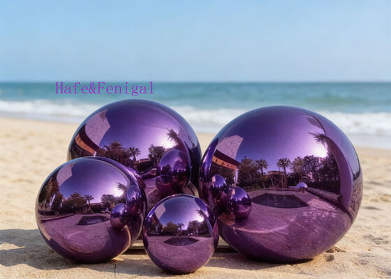 Grande Esfera Espelhada Inflável com Brilho Metálico para Decoração Visual e Exibições