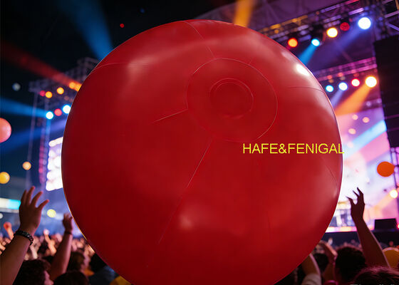 Esferas de salto de LED infláveis, podem ser personalizadas com impressão completa ou logotipo de dois lados para marcas