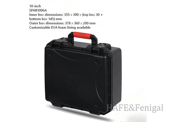 Estojo de segurança protetor de plástico portátil multifuncional à prova d'água e à prova de choque