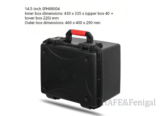 Maleta de Segurança Multifuncional Portátil de Plástico, à Prova d'Água e Choque, Classificação IP67