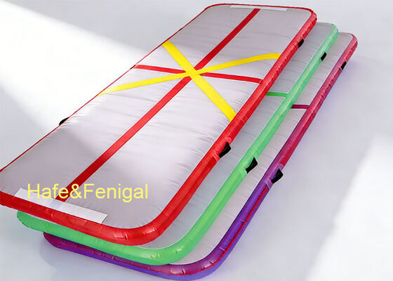 DWF Inflatable Gym Mat    10cm espessura Professional Air Track para ginástica, HIIT e escola PE