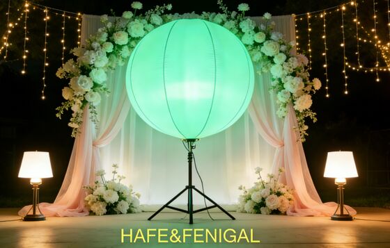 Luna 300W High-Lumen Balloon Light for Grand Outdoor Weddings & Nighttime Celebrations | IP44, Instant On, 30,000 Lumens