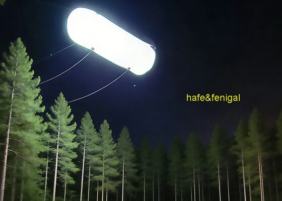 Luz de Balão de Filme LED Bi-Color Profissional de 1.8KW com Controle DMX ou CRMX