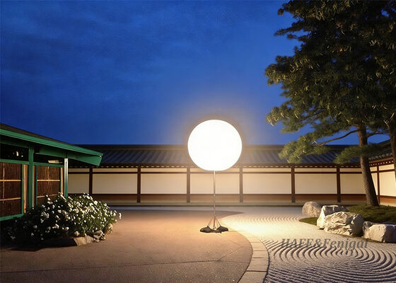 Lâmpada de balão de atividade de luz esférica branca LED inflável de 400W personalizada