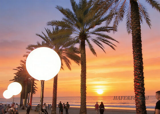 Lâmpadas infláveis de balão LED de 800W para decorações e iluminação de festas de eventos - personalizáveis