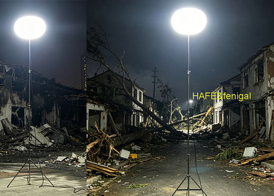 Sun LED80DC AP Balão Luz - 80W LED Portátil Luz de Resgate com 12.000 lumens e operação silenciosa