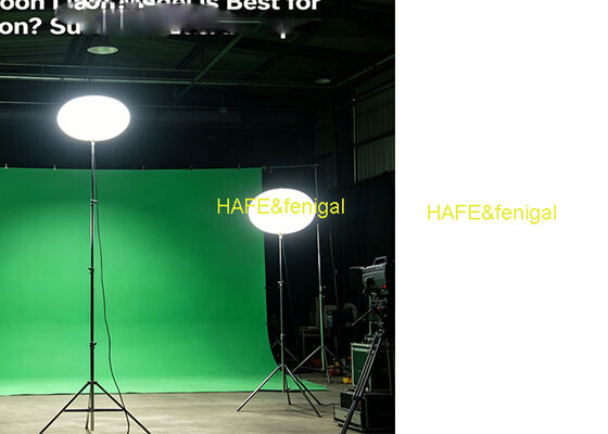 High CRI Balloon Light with Adjustable Color Temperature and Flicker-Free Performance for Professional Film Lighting