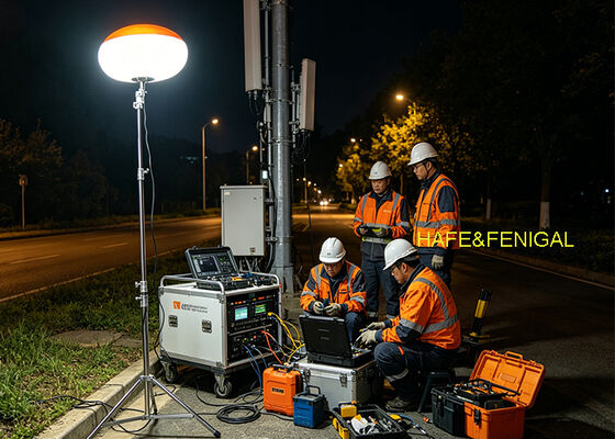 Luz de Balão LED Portátil SUN LED80SP com Iluminação Antirreflexo de LED de 80W e Compatibilidade de Energia AC/DC para Trabalho Móvel