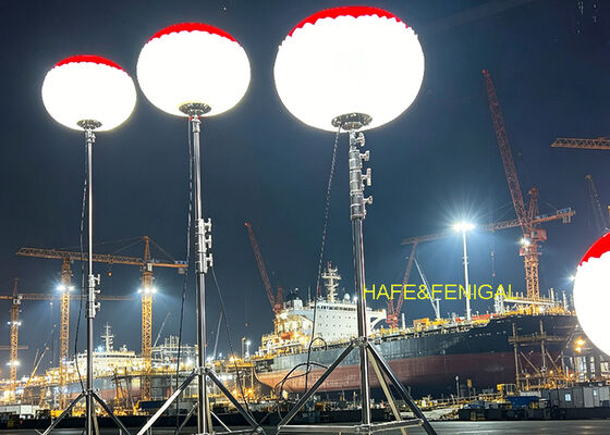 Sistema de Iluminação Balão Sun Global de 5 Níveis com Faixa de Potência de 400W-1000W para Iluminação de Emergência em Desastres