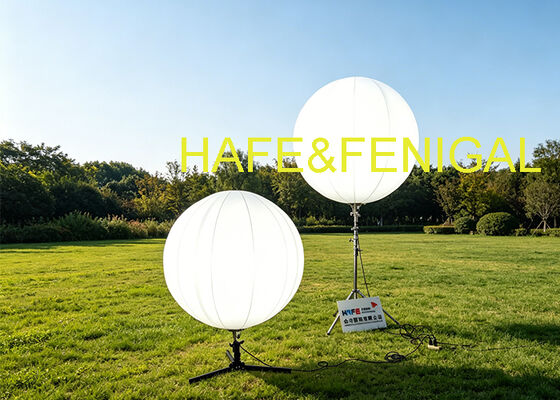 Luz de Balão Pearl LED com Iluminação Uniforme de 360° e Controle DMX
