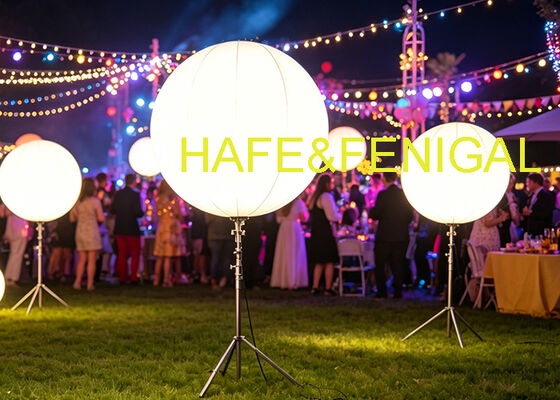 Luz de balão Pearl SP com logotipo personalizável, controle DMX e LED de 200-800W para iluminação de eventos premium