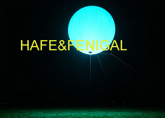 Lua EN 5.0m LED 1200W Luz de Balão Esférico Inflável com Logotipo Personalizável