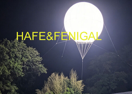 Moon EN 3,5m LED 800W Balão inflável com envelope de PVC personalizável para iluminação de eventos