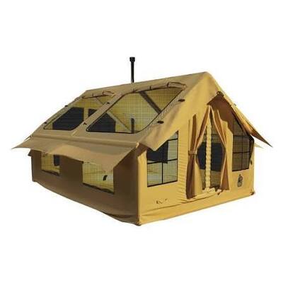 Tenda de ar inflável impermeável com instalação rápida e clarabóia dupla para eventos ao ar livre