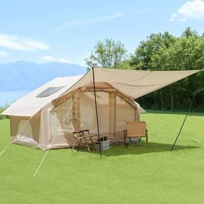 Tenda de ar inflável abrigo leve e durável ideal para publicidade ao ar livre festivais acampamento caminhadas esportes e emergência
