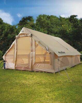 Tenda de ar inflável fácil de transportar e armazenar Oferecendo abrigo prático para entusiastas do ar livre e preparação para emergências