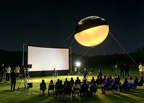 Luz de Balão de Hélio LED de 1.800W com CRI Acima de 95 e Sem Cintilação para Produção de Cinema e Estúdio