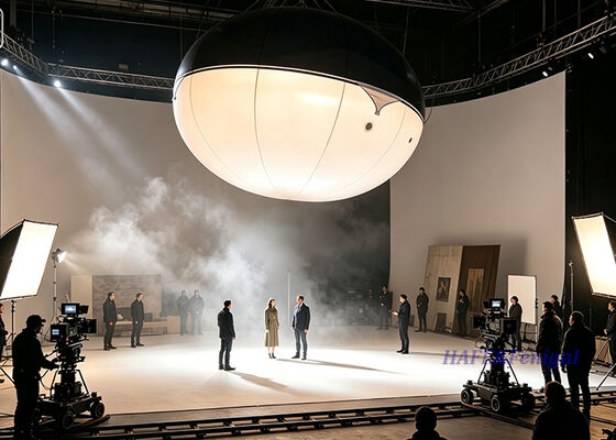 Luz Elíptica LED Tipo Balão de Alta Saída de 4800W com Desempenho de Alto CRI para Cinema e Eventos de Grande Escala