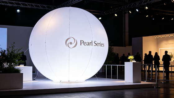 Luz de Balão LED Série Pearl com Iluminação Antirreflexo de 60.000 lm e Compatibilidade com Bateria CC