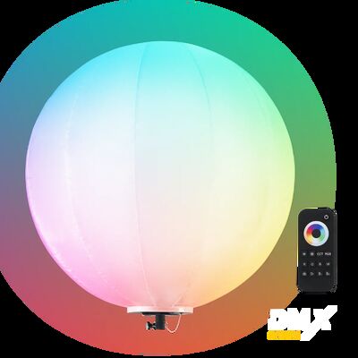 400W Dimmable White LED Balloon Light for Holiday Event Decoration and Inflatable Balloon Light Displays