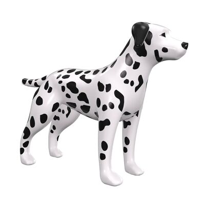 Réplica inflável personalizada de cachorro em PVC e modelo inflável de cachorro para expositores de pet shop