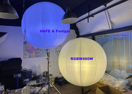 Balão de LED com Controle DMX de 400W para Eventos de Marca com Logotipo Personalizado