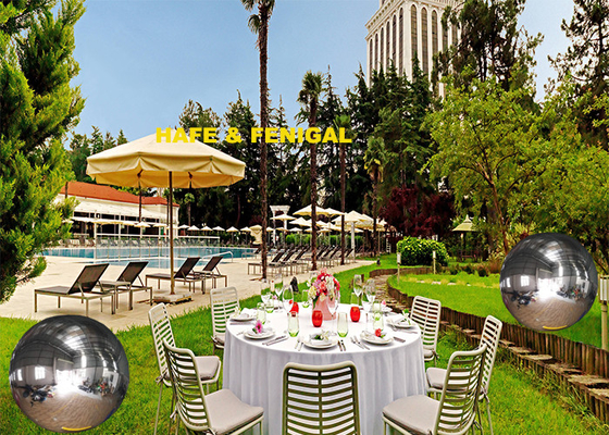 Wedding Backyard Events Decoration 2.5m Inflatable Mirror Balloon